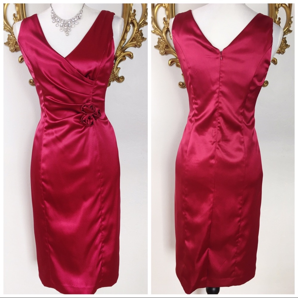 Evan Picone Red Dress Size 4